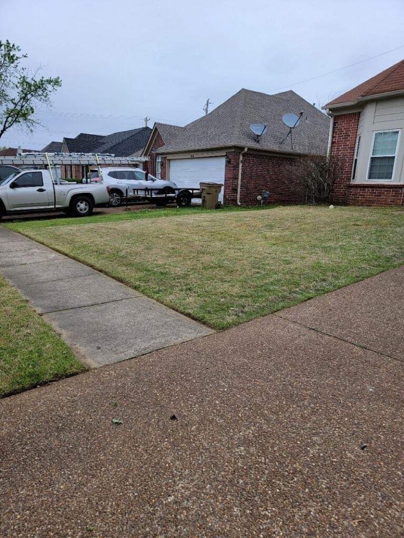 Lawn maintenance completed in Germantown